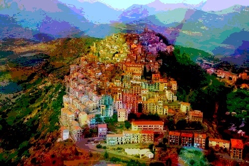 Polina On top of The World what a bella vista